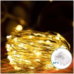 Aigostar B.V. Aigostar -LED Venkovní vánoční řetěz 100xLED/8 funkcí 3xAA 10,3m IP44 teplá bílá AI1310 – Zboží Dáma