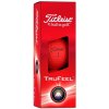 Golfový míček Titleist TruFeel 2024 červené 3 ks