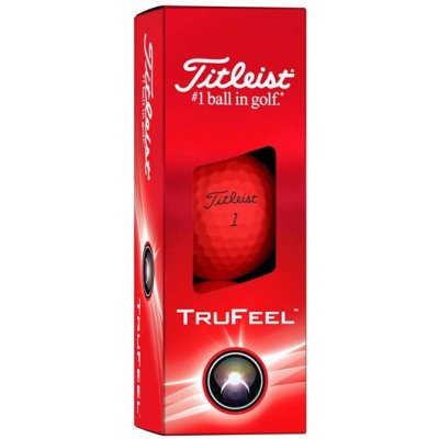 Titleist TruFeel 2024 červené 3 ks – Zboží Dáma