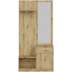 Halmar Předsíňová stěna pergo dub artisan – Zbozi.Blesk.cz