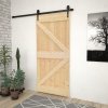 Interiérové dveře zahradaXL Dveře 80 x 210 masivní borové dřevo