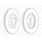 Brzdový kotouč JURID 562992JC – Zboží Mobilmania