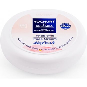 Biofresh Yoghurt of Bulgaria hydratační pleťový krém s organickým růžovým olejem 100 ml