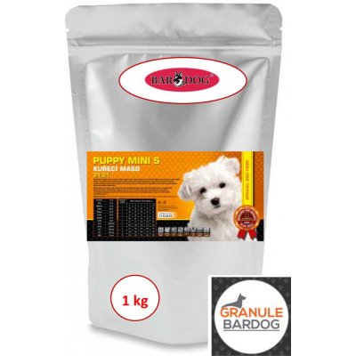 Bardog Super premiové Puppy Mini S 31/21 1 kg