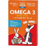 Maxi Vita Kids Omega 3+vit. D a E tutti-frutti 30 tablet – Hledejceny.cz