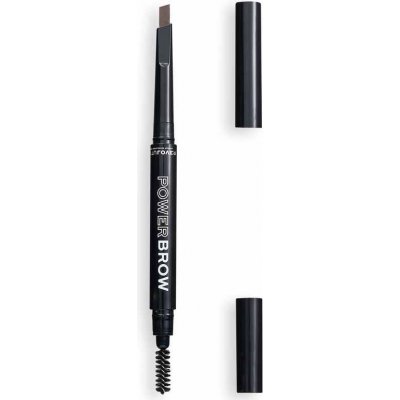 Makeup Revolution Relove Power tužka na obočí Dark Brown 0,3 g – Zboží Dáma