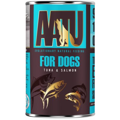 Aatu Dog Tuna & Salmon 400 g – Zbozi.Blesk.cz