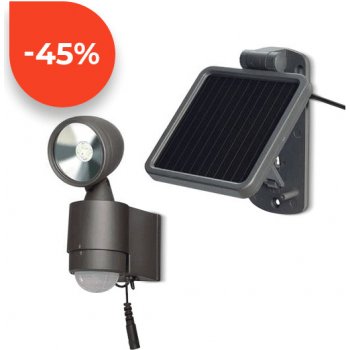 Solární senzorové LED osvětlení Brennenstuhl Solar LED-Spot 1170940 4x0,5W LED bíle