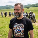 Striker tričko Honda Africa Twin černá – Hledejceny.cz