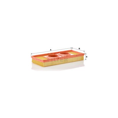 MANN-FILTER Vzduchový filtr C3744 – Hledejceny.cz