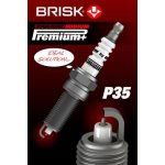 BRISK Zapalovací svíčka Brisk Iridium Premium P35 1961 – Zboží Mobilmania