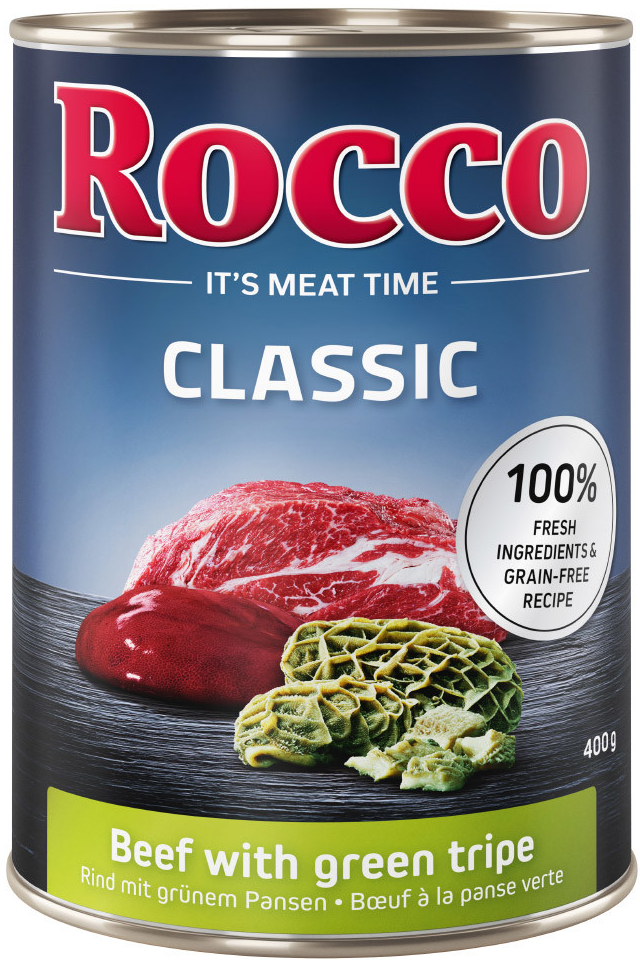 Rocco Classic Hovězí s bachorem 6 x 400 g