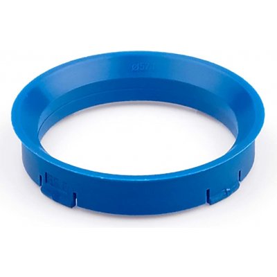 Vymezovací kroužek kol 66,6 / 57,1 FZ60P, plast, modrá, přesah kužele 3mm – Sleviste.cz