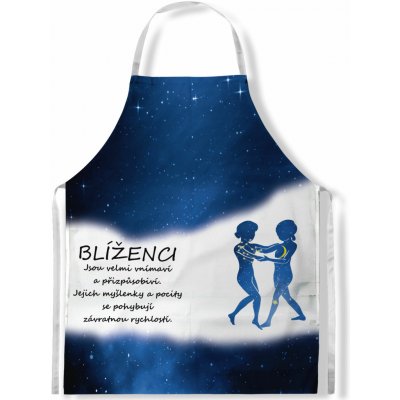 Impar Zástěra Blíženci 22.5. - 21.6. - modrá – Hledejceny.cz