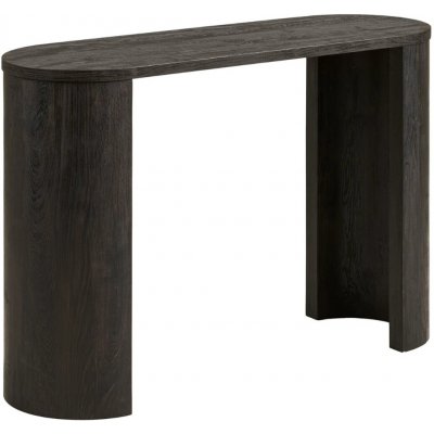 Nordic Living hnědý toaletní stolek Bibion 114 x 38 cm – Zboží Dáma