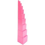 Montessori A040 Růžová věž – Zboží Dáma