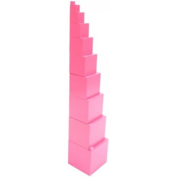 Montessori A040 Růžová věž