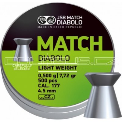 Diabolky JSB Match 4,51 mm 500 ks – Hledejceny.cz