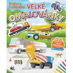 Traktory a náklaďáky Velké omalovánky – Zboží Mobilmania