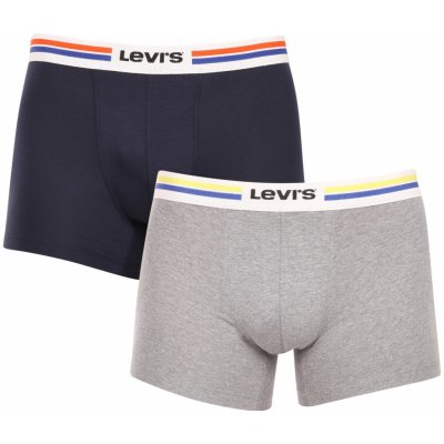 Levis 2 Pack pánské boxerky vícebarevné (701222843 009) – Zboží Dáma