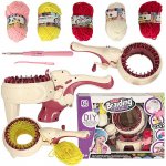 Dětský pletací stroj s příslušenstvím DIY Braiding – Zboží Dáma