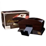 Premium Poker deluxe dřevěný míchač na karty – Zboží Dáma