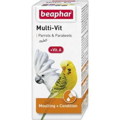 Beaphar Multi-Vit Parrots 20 ml – Hledejceny.cz
