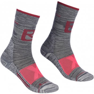 Ortovox W's Alpinist Pro Compression Mid Socks dámské ponožky | Grey Blend | 42/44