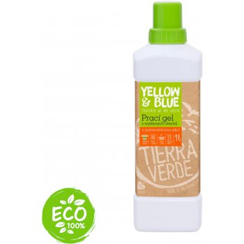 Tierra Verde prací gel z z mýdlových ořechů s pomerančovou silicí 1 l