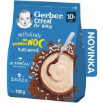 Gerber Cereal for Baby Mléčná kaše na dobrou noc kakaová 10m+ 230 g – Zboží Dáma