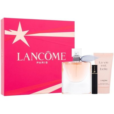 Lancome La Vie Est Belle EDP 50 ml + tělové mléko 50 ml + řasenka 2 ml dárková sada – Zboží Mobilmania