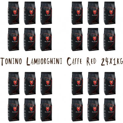 Tonino Lamborghini Caffe Red zrnková 24 x 1 kg – Hledejceny.cz