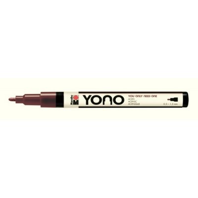 Marabu YONO Akrylový popisovač 285 Hnědá 0,5-1,5mm – Hledejceny.cz