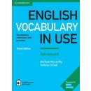 English Vocabulary in Use: Advanced Book with Answers and Enhanced eBook McCarthy Michael