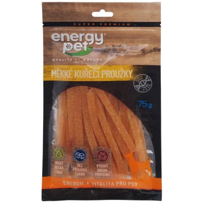 Energy Pet Měkké kuřecí proužky 75 g – Hledejceny.cz