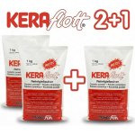 HobbyFun KERAflott - keramická, vysoce pevná bílá odlévací hmota - sada 3 ks (2+1 kg) – Sleviste.cz