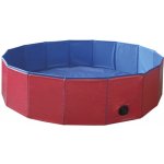 Surtep Animals Bazén pro psa skládací červený 120 x 30 cm – Zboží Mobilmania
