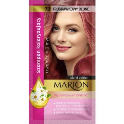Marion Tónovací šampón 73 jahodový 40 ml – Zboží Mobilmania
