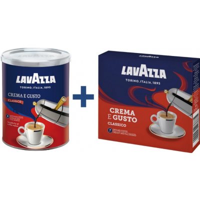 Lavazza Crema e GUSTO mletá 750 g – Sleviste.cz