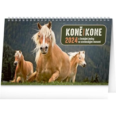 Stolní Koně Kone CZ/SK 23,1 × 14,5 cm 2024 – Zbozi.Blesk.cz