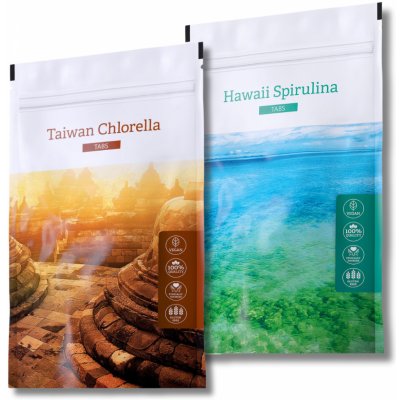 Energy Taiwan Chlorella 200 tablet + Hawaii Spirulina 200 tablet – Zbozi.Blesk.cz