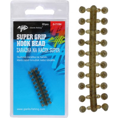 Giants Fishing Zarážka Na Háček Super Grip Hook Bead 20 ks – Zboží Dáma