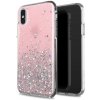 Pouzdro a kryt na mobilní telefon Pouzdro Beweare Glitter Samsung Galaxy A22 4G - růžové