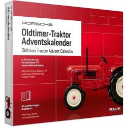 Franzis adventní kalendář Porsche Oldtimer Traktor se zvukem 1:43