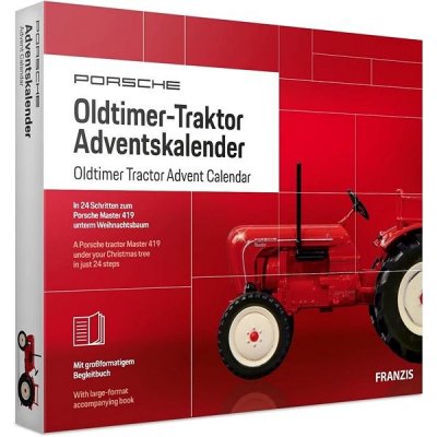 Franzis adventní kalendář Porsche Oldtimer Traktor se zvukem 1:43 – Zbozi.Blesk.cz