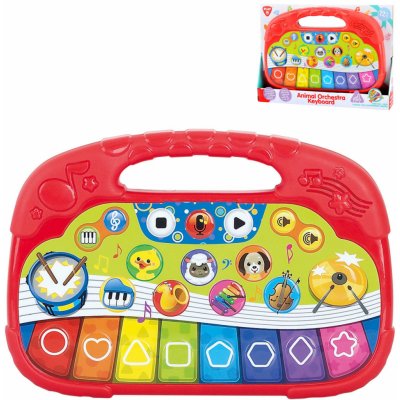 Teddies Pianko pro nejmenší Zvířátka 25 cm – Hledejceny.cz