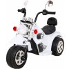 Elektrické vozítko Majlo Toys elektrická tříkolka Hot Chopper bílá