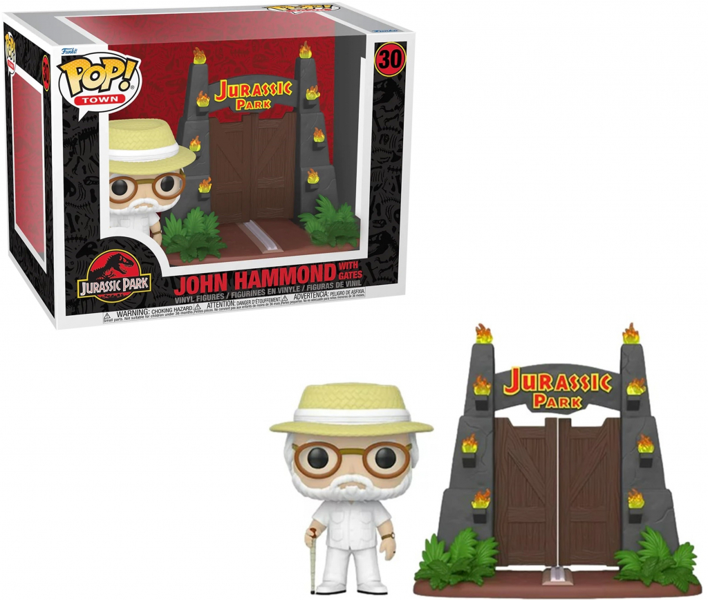 Funko Pop! 30 Jurassic Park John Hammond with Gates