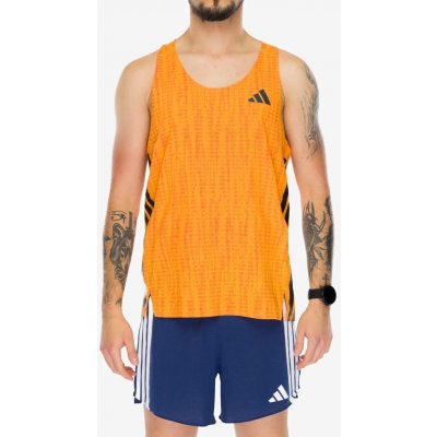 adidas Adizero Running Tank Top pure tangerine/pure orange – Zbozi.Blesk.cz