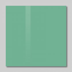 SMATAB® Zelená veronesova skleněná pracovní a kancelářská tabule Smatab® 35 × 35 cm